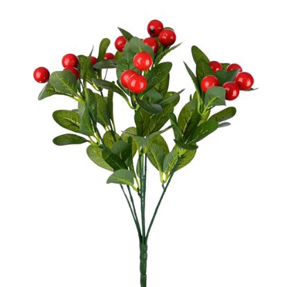 Picture of 37cm BERRY BUSH RED