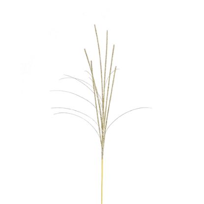 Picture of 66cm GLITTERED GRASS SPRAY GOLD