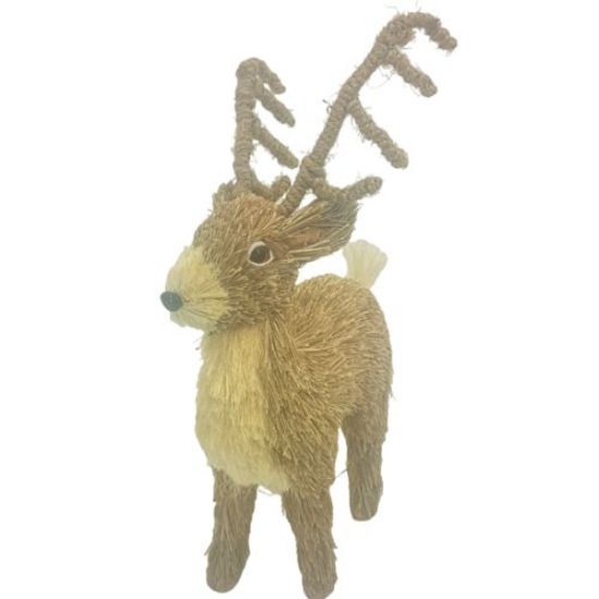 Picture of 28cm NATURAL STANDING REINDEER