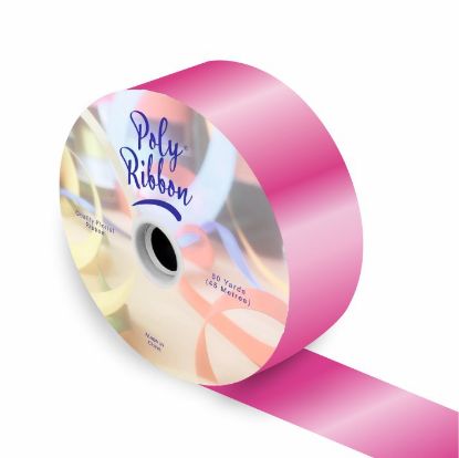 Picture of 50mm (2 INCH) POLY RIBBON X 100 YARDS BEAUTY PINK