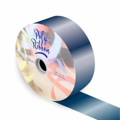 Picture of 50mm (2 INCH) POLY RIBBON X 100 YARDS NAVY BLUE
