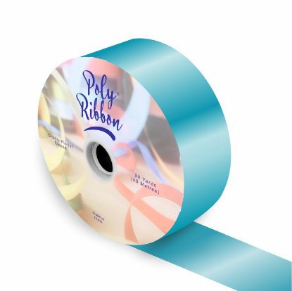 Picture of 50mm (2 INCH) POLY RIBBON X 100 YARDS TURQUOISE