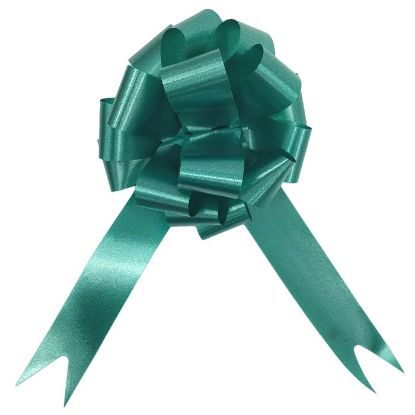 Picture of POLY RIBBON PULL BOWS 30mm X 30pcs HUNTER GREEN