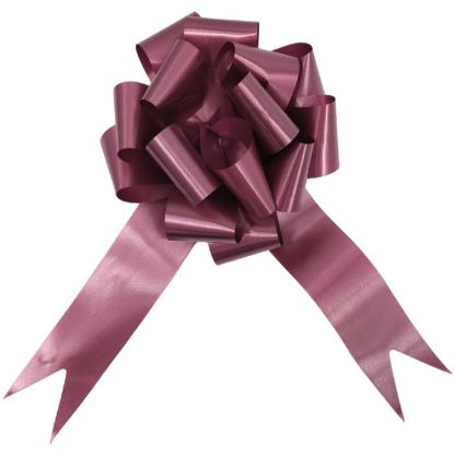 Picture of POLY RIBBON PULL BOWS 50mm X 20pcs BURGUNDY