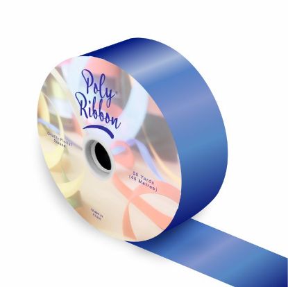 Picture of 50mm (2 INCH) POLY RIBBON X 100 YARDS ROYAL BLUE