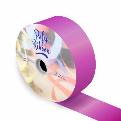Picture of 50mm (2 INCH) POLY RIBBON X 100 YARDS FUCHSIA