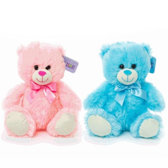 Picture of 25cm (10 INCH) BABY BOY BEAR BLUE