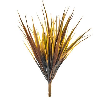Picture of 33cm PLASTIC VANILLA GRASS BUSH BROWN X 104pcs