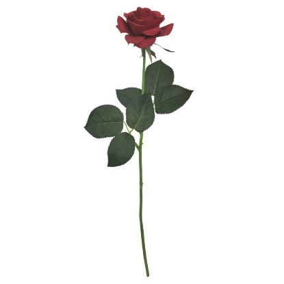 Picture of 42cm REAL TOUCH SINGLE DIAMOND ROSE RED